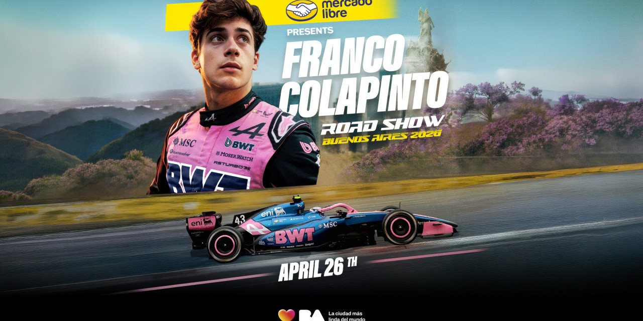 Franco Colapinto trae la Fórmula 1 a las calles de Buenos Aires