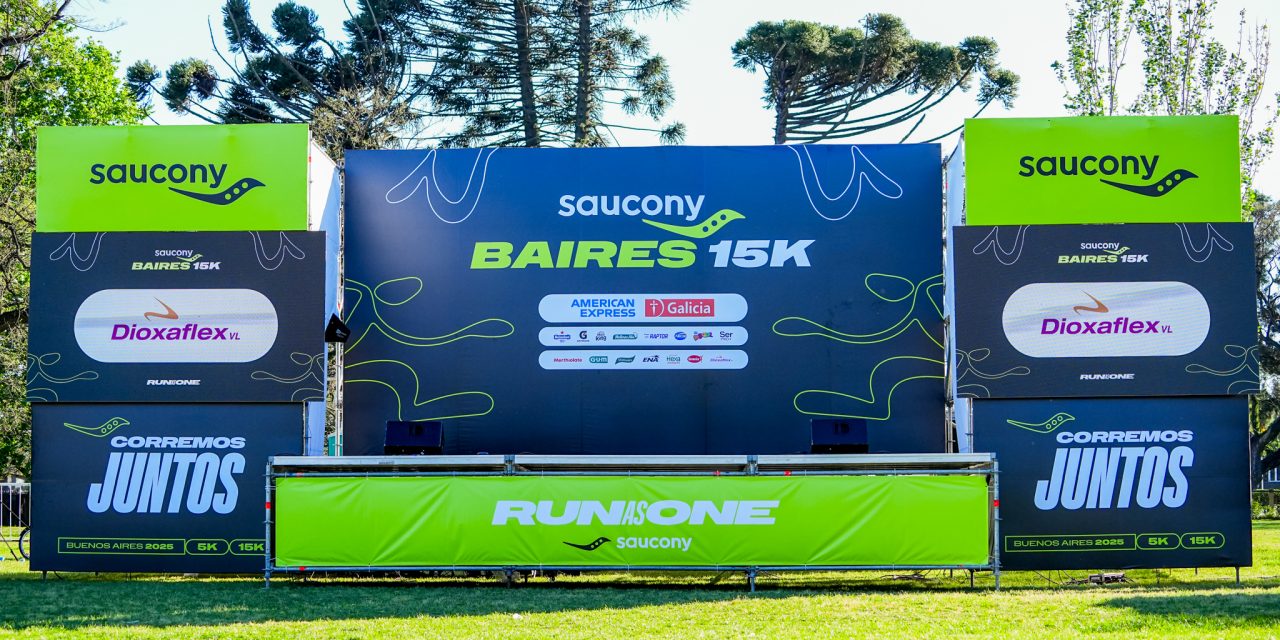Todo listo para la SAUCONY BAIRES 15K, que llega con novedades